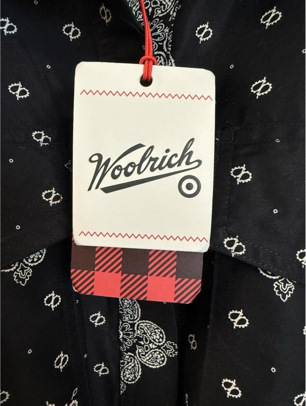Woolrich Women’s Bandana Print Long Sleeved Utility Dress Medium - Picture 4 of 9